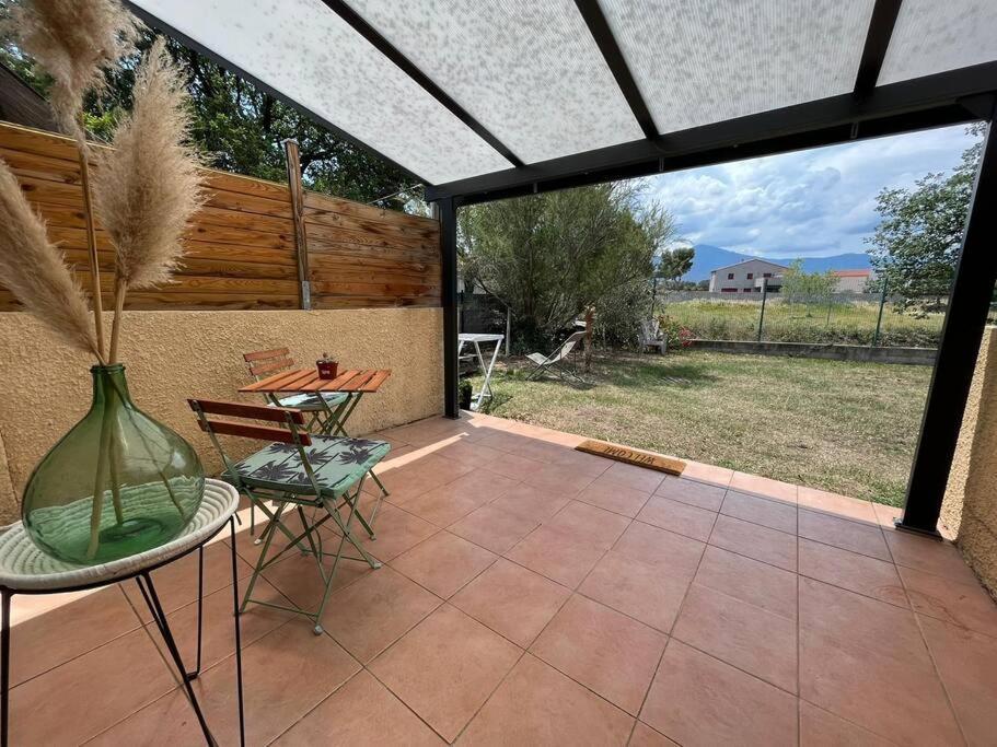Studio Cabine Pour 4 - Piscine Argelès-sur-Mer Exterior foto